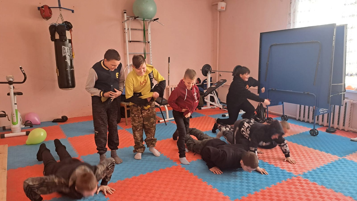 Спортивное мероприятие, посвящённое "Дню защитника Отечества"