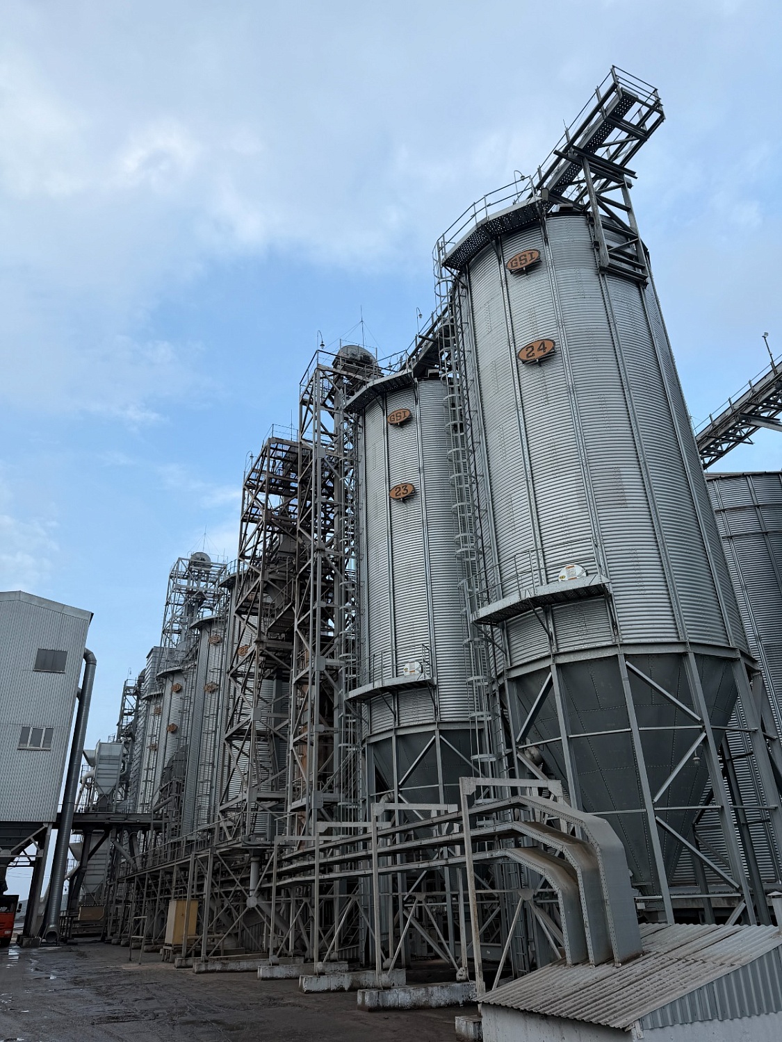 Планерка с посещением очередной очереди элеватора Группы Компаний Жупиков