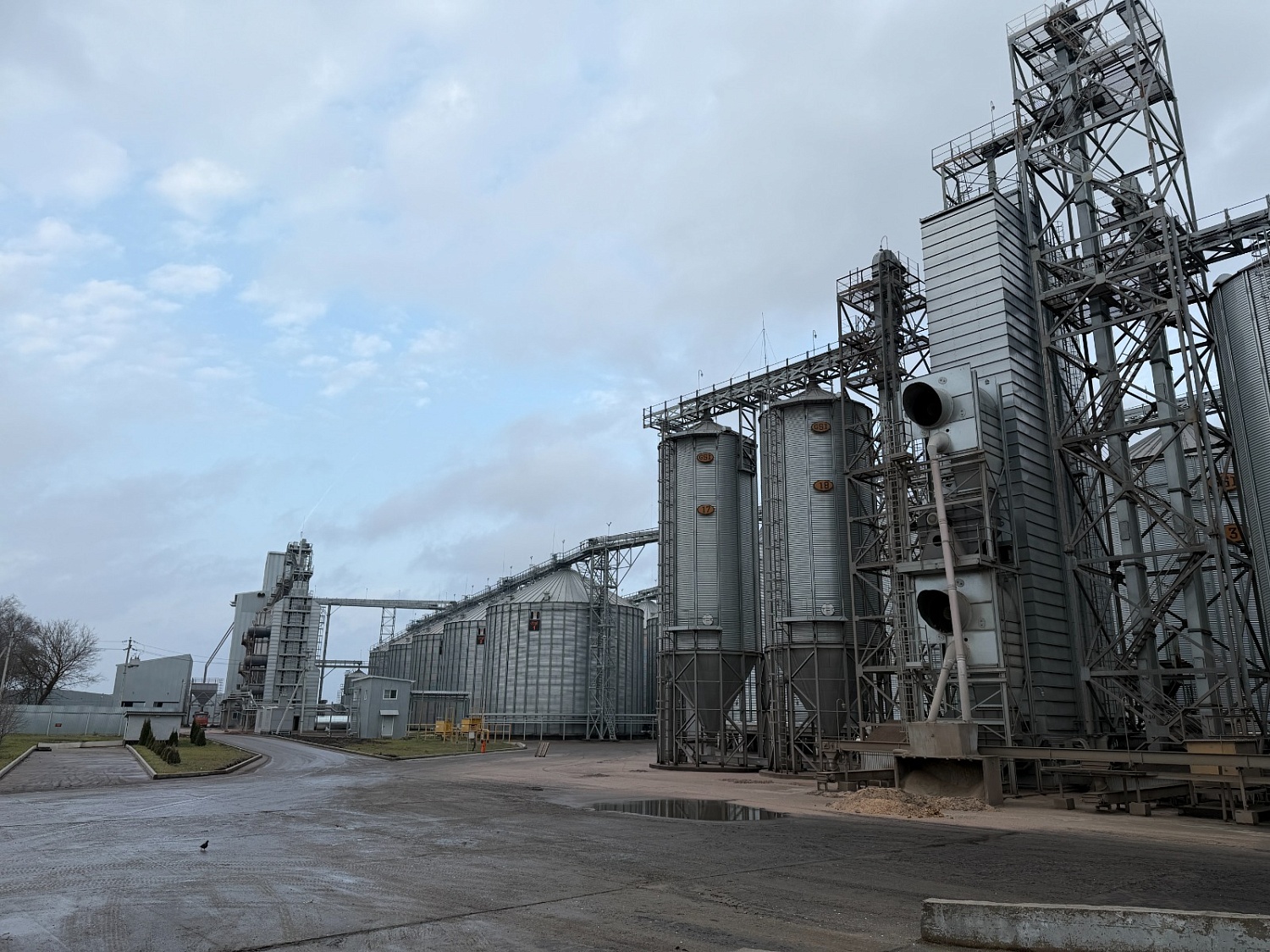 Планерка с посещением очередной очереди элеватора Группы Компаний Жупиков