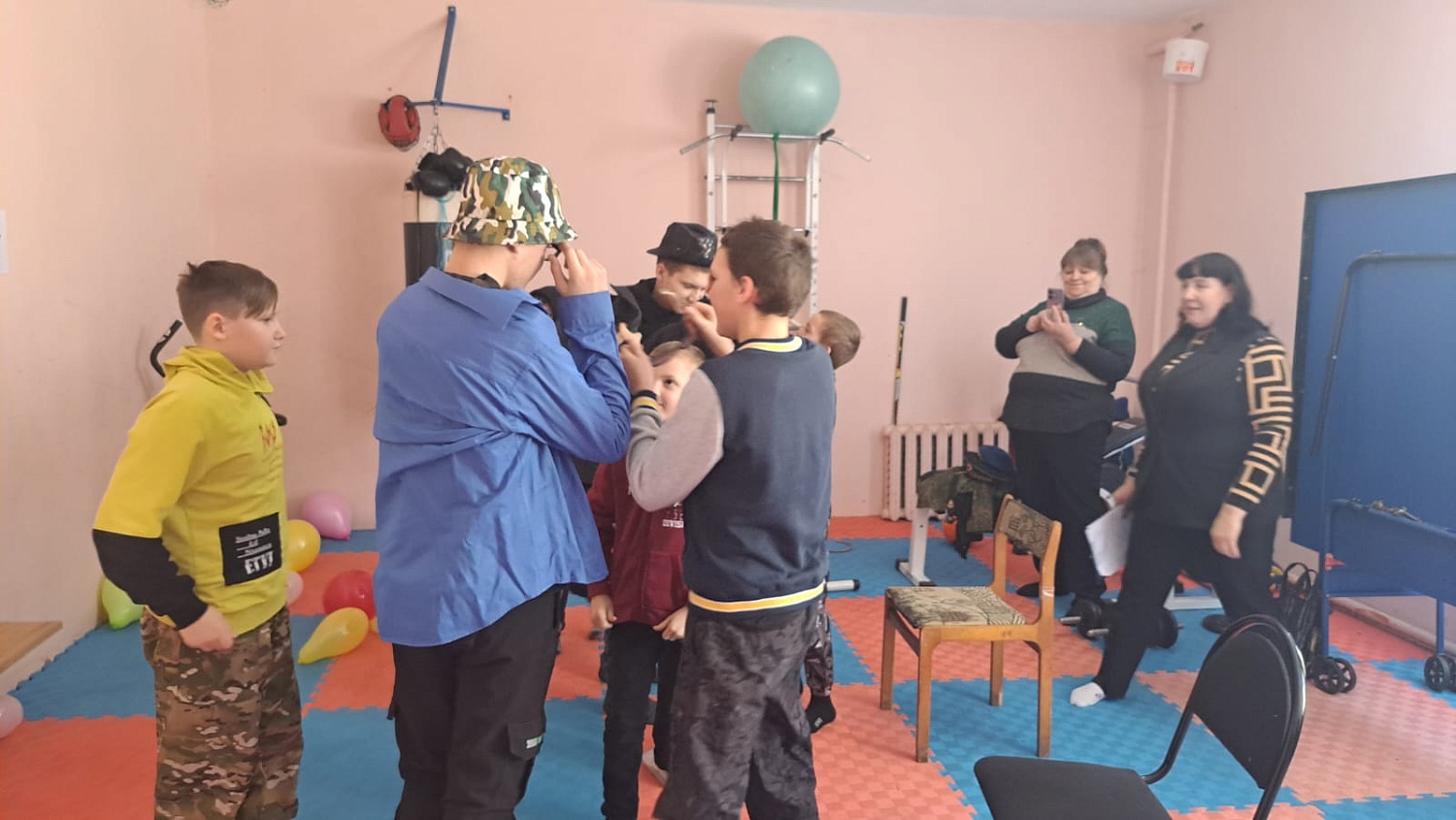 Спортивное мероприятие, посвящённое "Дню защитника Отечества"